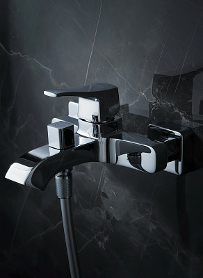 Смеситель для ванны с душем WONZON & WOGHAND FLEX, Хром WW-88037072-CR