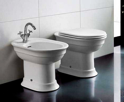 Унитаз приставной Hatria Dolcevita CR вертикальный выпуск