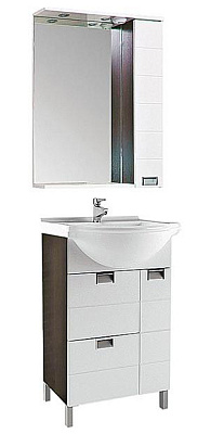 Зеркало-шкаф Aquanet Сити 65 венге