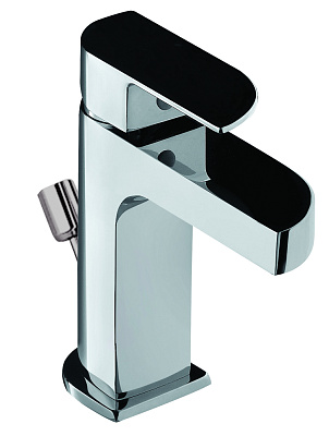 Смеситель для раковины Jaquar Alive ALI-CHR-85051B со сливным гарнитуром