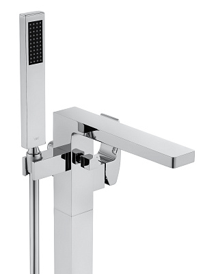 Смеситель для ванны напольного монтажа WONZON & WOGHAND FIT, Хром WW-88649009-CR