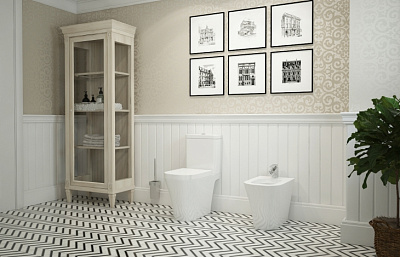 Напольный унитаз Lavinia Boho Biore 33040010