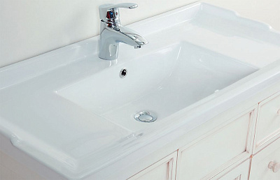 Мебель для ванной Caprigo Альбион 100 BIANCO Antico