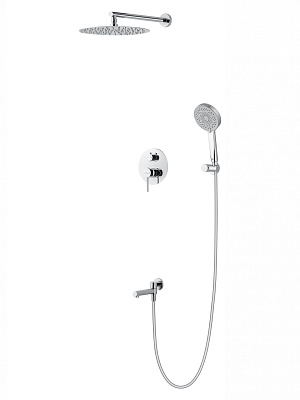 Душевая система встраиваемая WONZON & WOGHAND STICK, Хром WW-88939017-CR