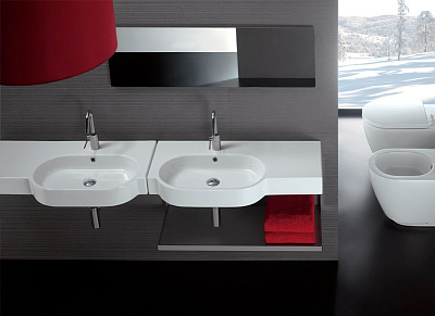 Раковина Hatria Area SX (90 см) L