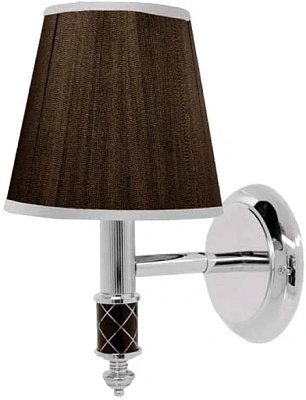 Бра BOHEME MURANO CHROME, белое 762