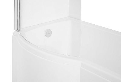 Акриловая ванна BESCO INSPIRO с душевой кабиной 150x70 L