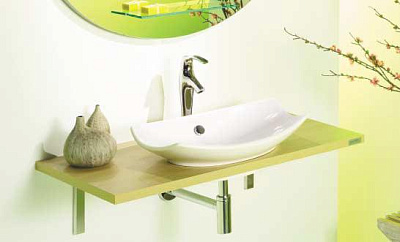 Раковина Jacob Delafon Leaf E1186 накладная