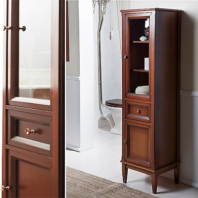 Шкаф-пенал Caprigo Джардин ONTANO R