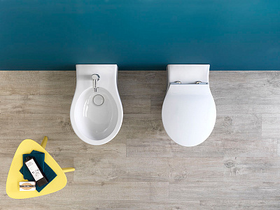 Биде напольное Hatria Le Fiabe Y1AA