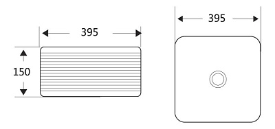 Раковина BelBagno BB1421 накладная