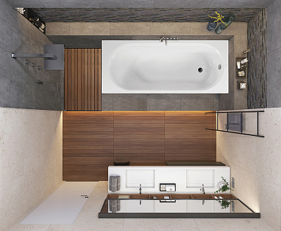 Акриловая ванна VAGNERPLAST Kasandra (170 см)