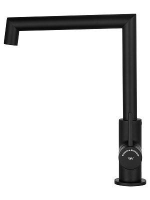 Смеситель для кухни WONZON & WOGHAND, Черный матовый WW-L1005-MB