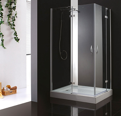 Душевой уголок Cezares Bergamo AH2 120/100 P Cr L