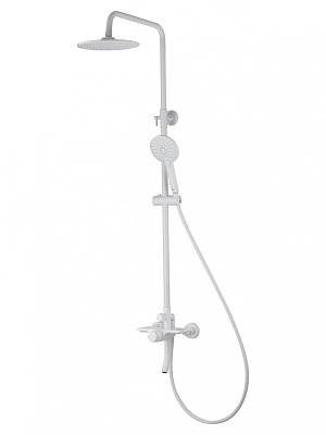Душевая система WONZON & WOGHAND CLICK, Белый матовый WW-N3S962-MW