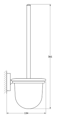 Ершик Ellux Elegance ELE 070