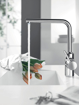 Смеситель Kludi L-INE 428140577 для кухонной мойки