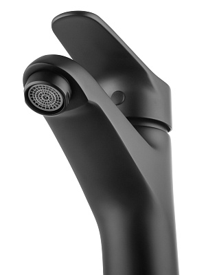 Смеситель для раковины WONZON & WOGHAND, Черный матовый WW-A40212-MB