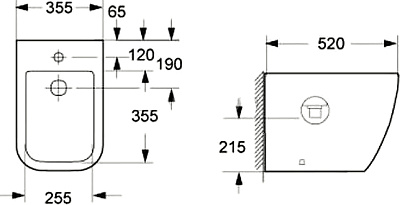 Биде напольное BelBagno Alpina BB10100B