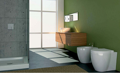 Биде напольное GSI Panorama Big 666011