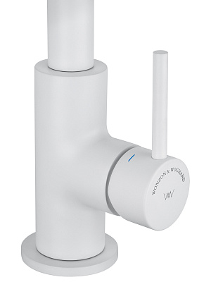 Смеситель для кухни WONZON & WOGHAND, Белый матовый WW-L1005-MW