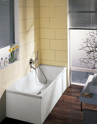 Стальная ванна Bette Ocean 8765 перелив сзади