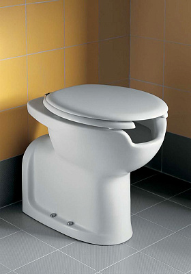 Унитаз приставной Hatria Autonomy для людей с ограниченными возможностями