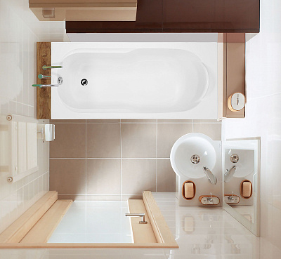 Акриловая ванна VAGNERPLAST Nymfa (160 см)