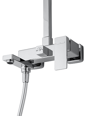 Душевая система WONZON & WOGHAND CUBE 2.0, Хром WW-88047068-CR