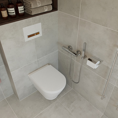 Подвесной унитаз Lavinia Boho Elegant Rimless 3308001R