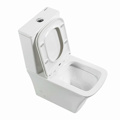 Чаша для унитаза-компакт BelBagno Marmi BB052CPR
