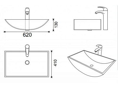 Раковина Kolpa San Keli-San 62