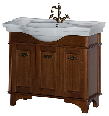 Тумба с раковиной Aquanet Николь 100