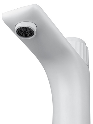 Смеситель для раковины WONZON & WOGHAND CLICK, Белый матовый WW-A40412-MW
