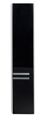 Шкаф-пенал Aquanet Тиволи черный