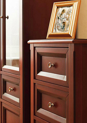 Шкаф-пенал Caprigo Джардин ONTANO R