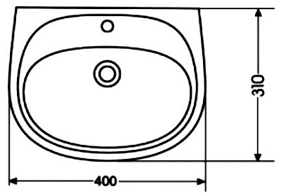 Рукомойник Santek Анимо 40