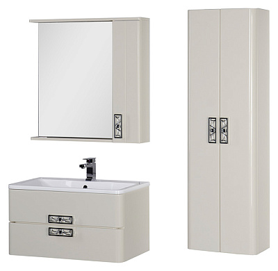 Мебель для ванной Aquanet Паллада 90 слоновая кость