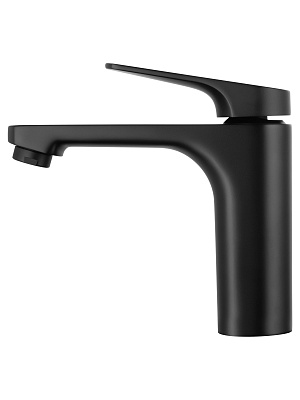 Смеситель для раковины WONZON & WOGHAND, Черный матовый WW-A40492-MB