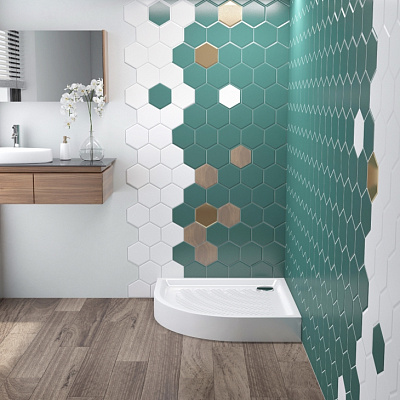 Поддон для душа Lavinia Boho Rock 80x80 37071800