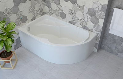 Акриловая ванна Lavinia Boho Grance Hill 170х105 3703170L