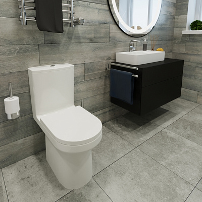 Напольный унитаз Lavinia Boho Grance Hill Rimless 3307002R