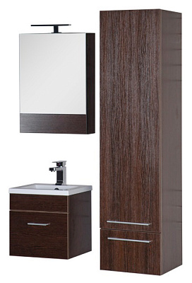 Шкаф-пенал Aquanet Нота венге