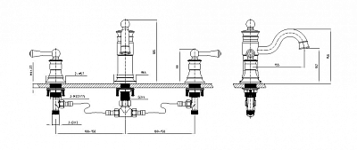 Смеситель Timo Adelia 6021/00F chrome для раковины
