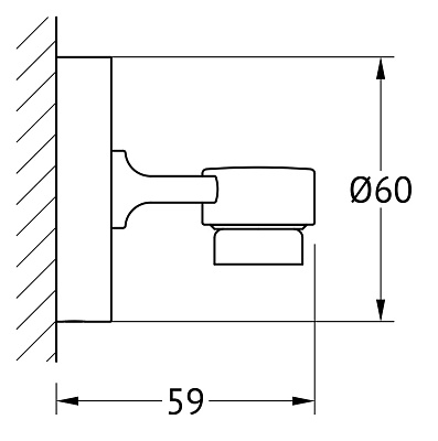 Мыльница Ellux Elegance ELE 011 магнитная