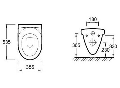 Унитаз подвесной Jacob Delafon Patio E1755 (без крышки)