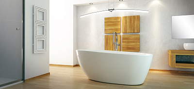 Смеситель напольный BESCO Decco хром