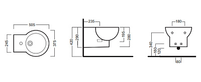Биде подвесное Hatria You&Me