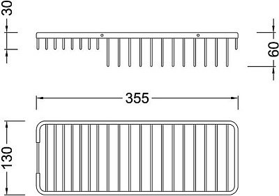 Полка Timo Nelson 160079/02 антик