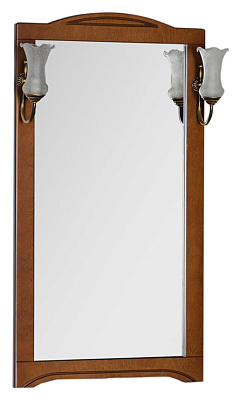 Зеркало Aquanet Луис 60 NEW темный орех